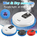 Intelligent Robot Sweeper With Humidifying Spray