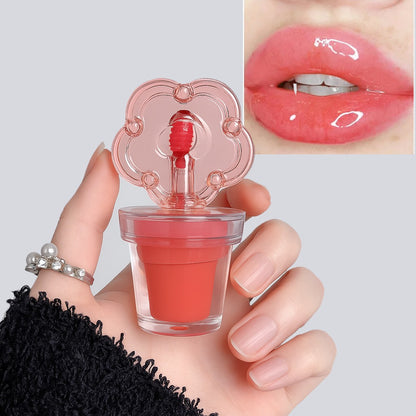 Cute Design Pocket Size 6pcs New Pink Magic Lip Gloss Set