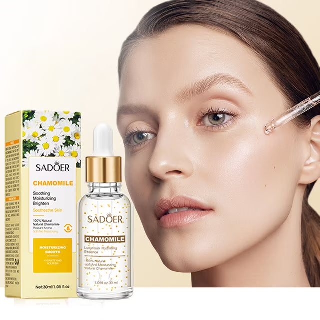 Sadoer Chamomile Brightening Moisturizing Revitalizing Skin Care Essence Serum