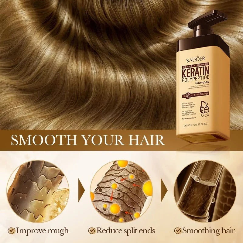 Sadoer Keratin Shampoo 750ml