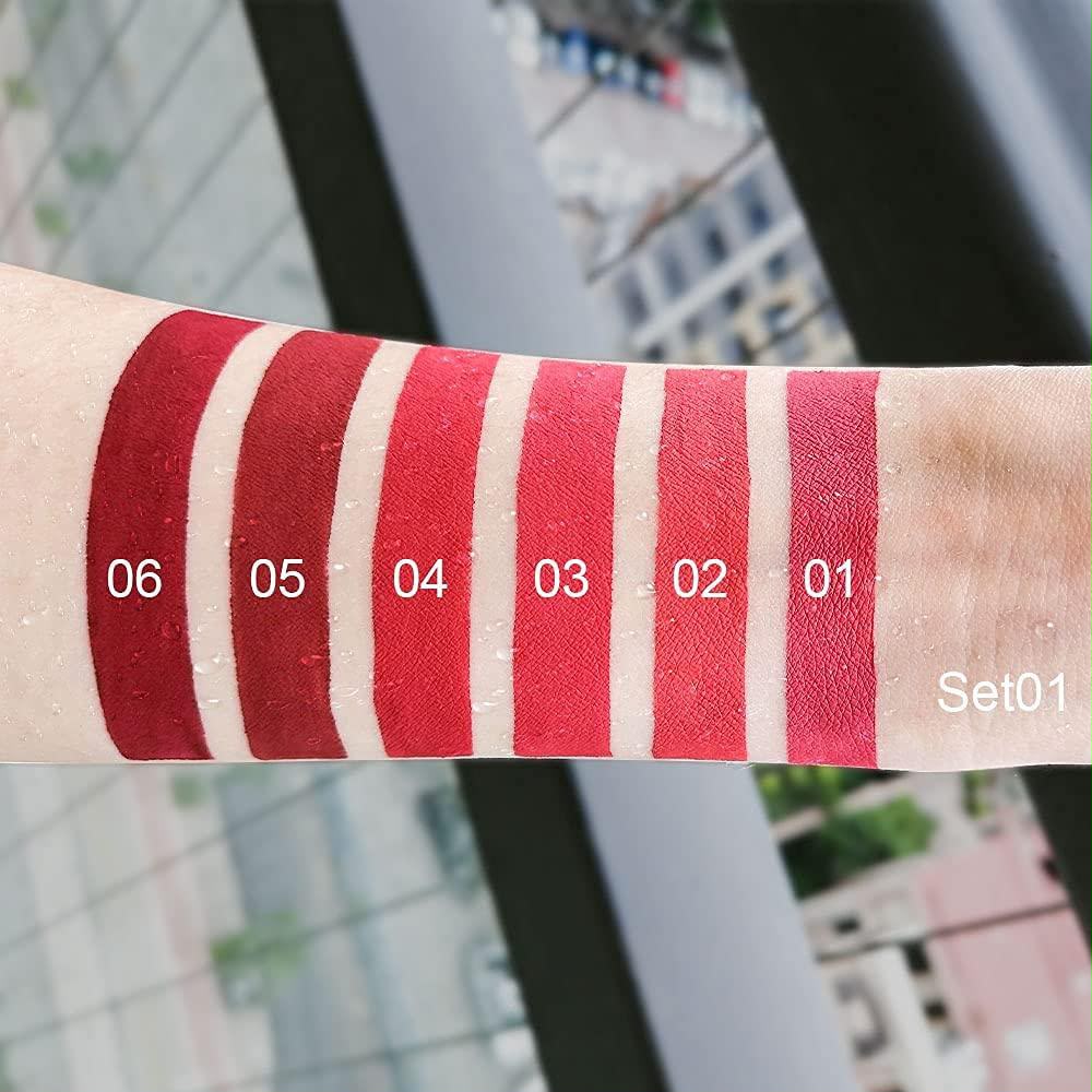 Cakaila Matte Lipstick Long Lasting 6 Pcs Set