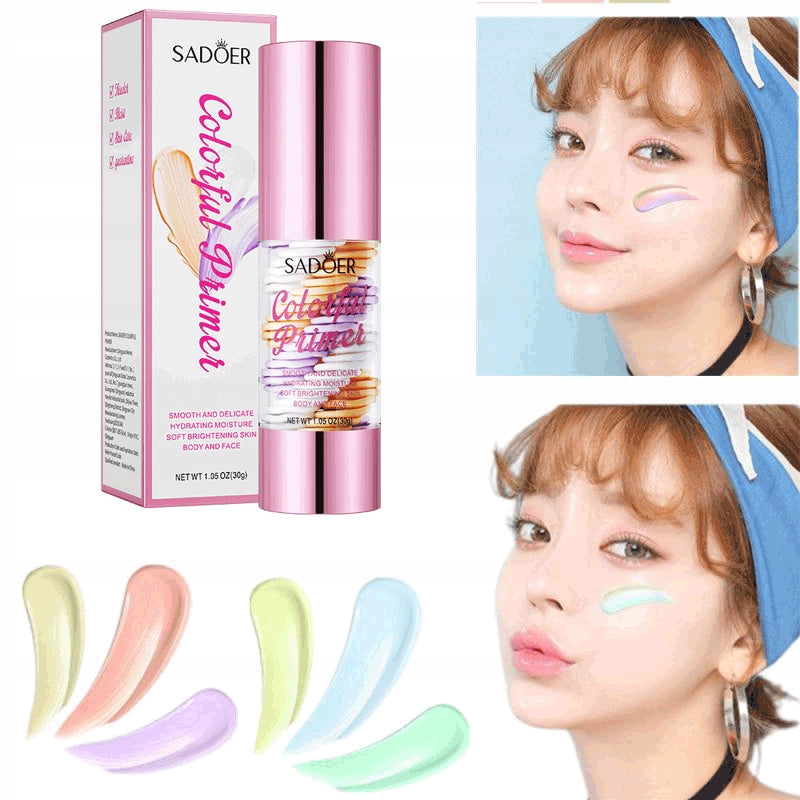 SADOER Colorful Primer Contour Waterproof Natural