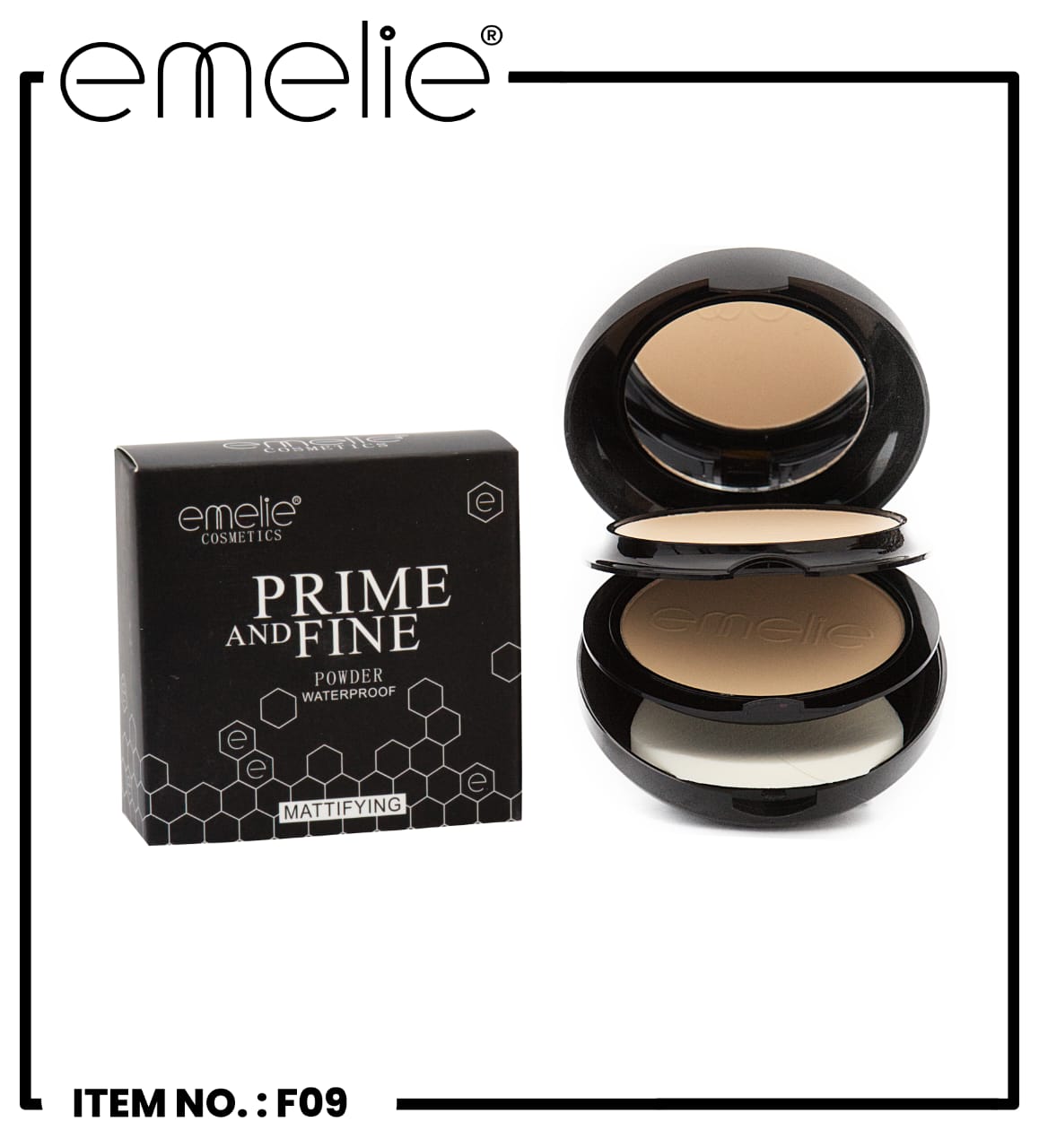 Emelie Prime And Fine Powder Waterproof Mattifying