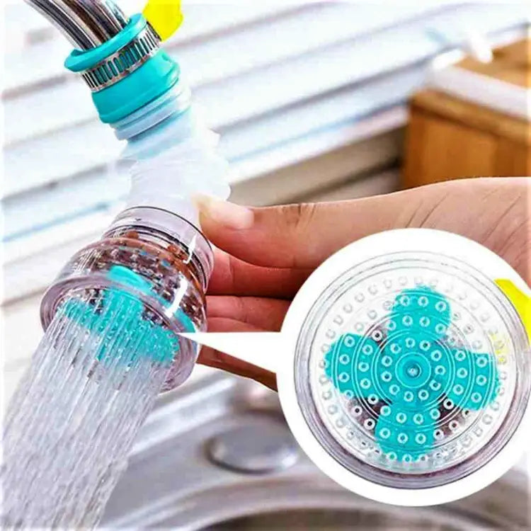 360 Adjustable Flexible Fan Faucet With Clip Faucet Tap Water Filter