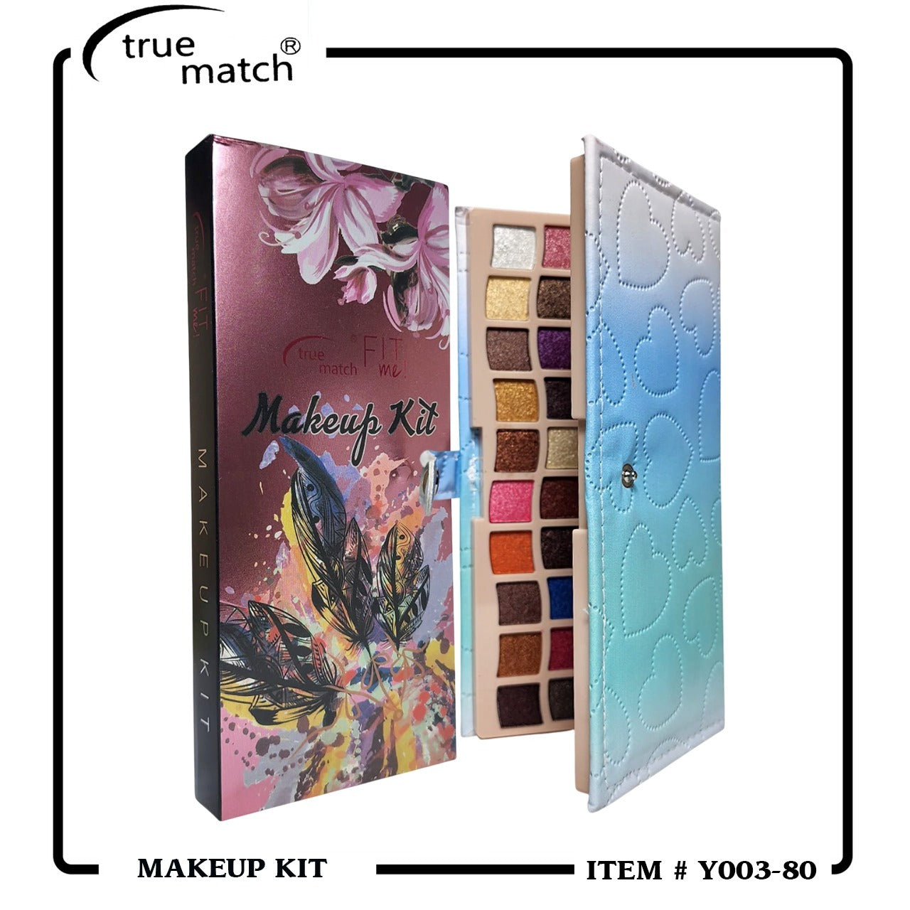 True Match 80 Color Eyeshadow Palette