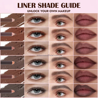 Miss Rose All-in-One Eyeliner & Eyebrow Pencil
