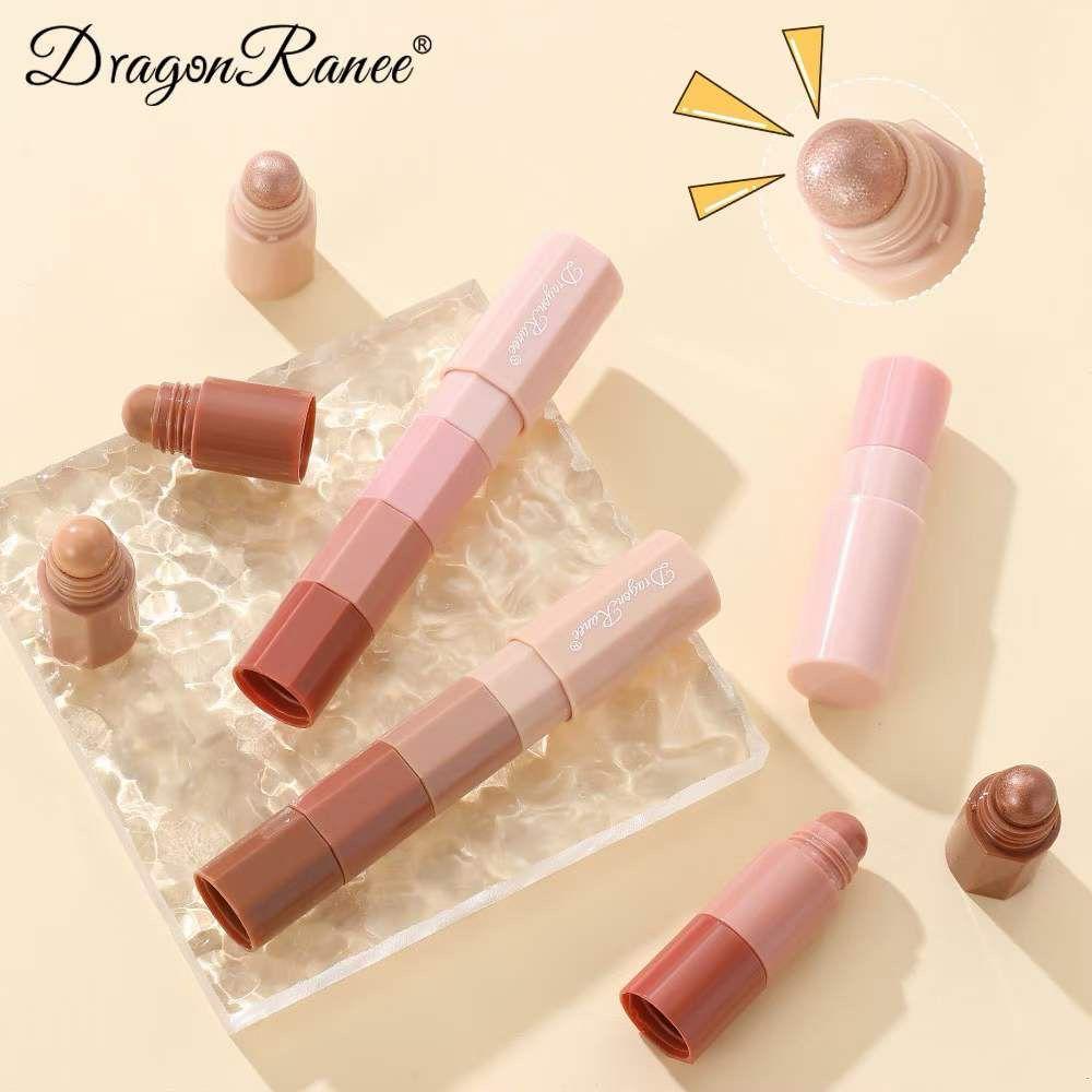 Dragon Ranee 4 in 1 Multifunctoinal Eye Shadow Stick 8 Colors A Smooth Stroke 2Sticks in Box