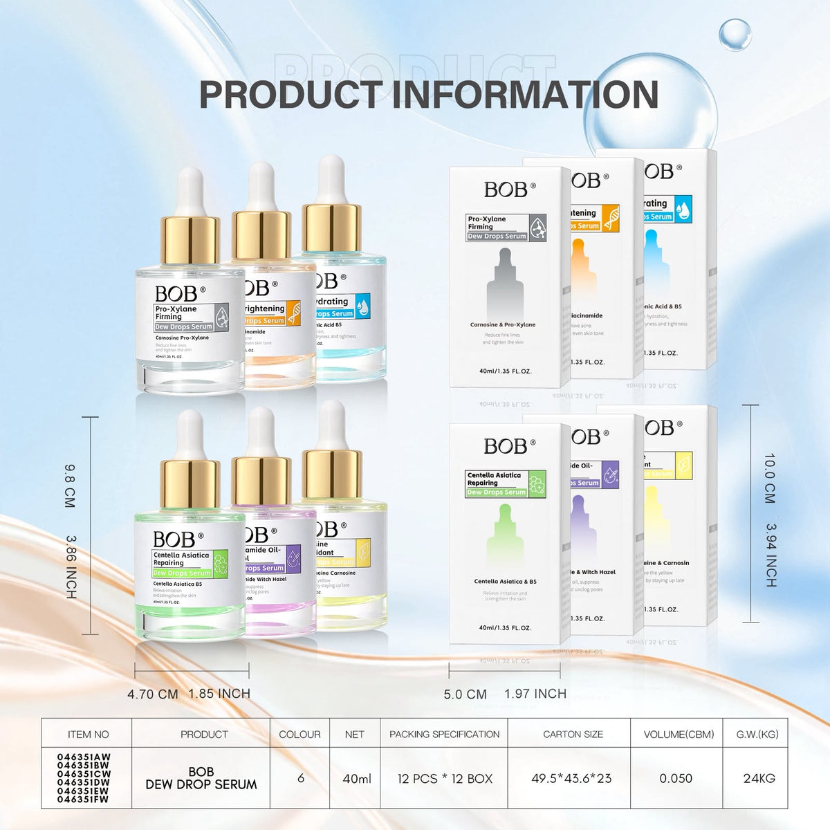 BOB Dew Drop Face Serum 40ml