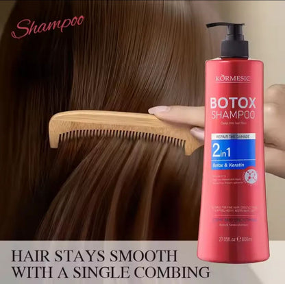 Kormesic 2in1 Botox & Keratin Hair Shampoo 800ml