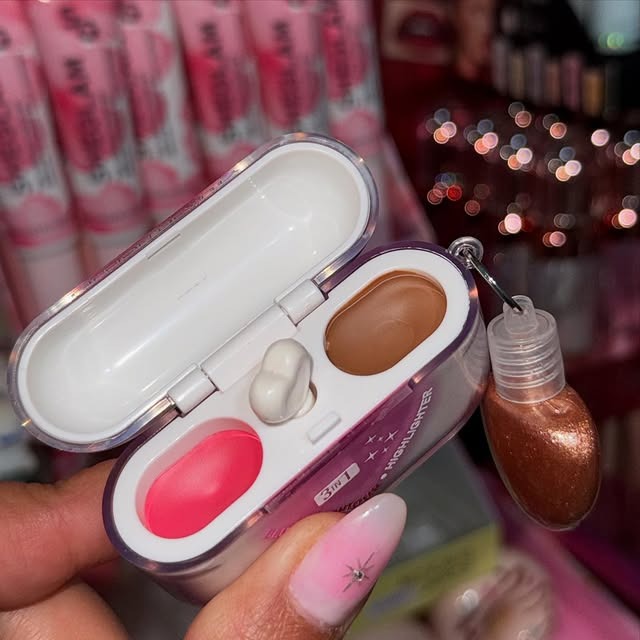 Billion Beauty Airpods Blush + Countour + Highlighter Pack of 4