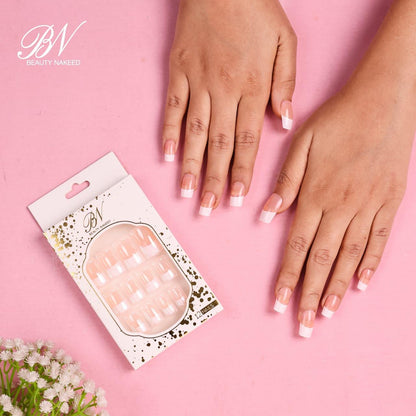 BN French Style Artificial Nail Pack of 3