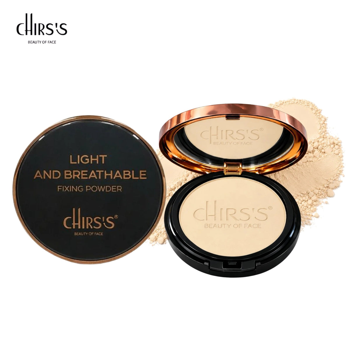CHIRSS Light & Breathable Fixing Powder