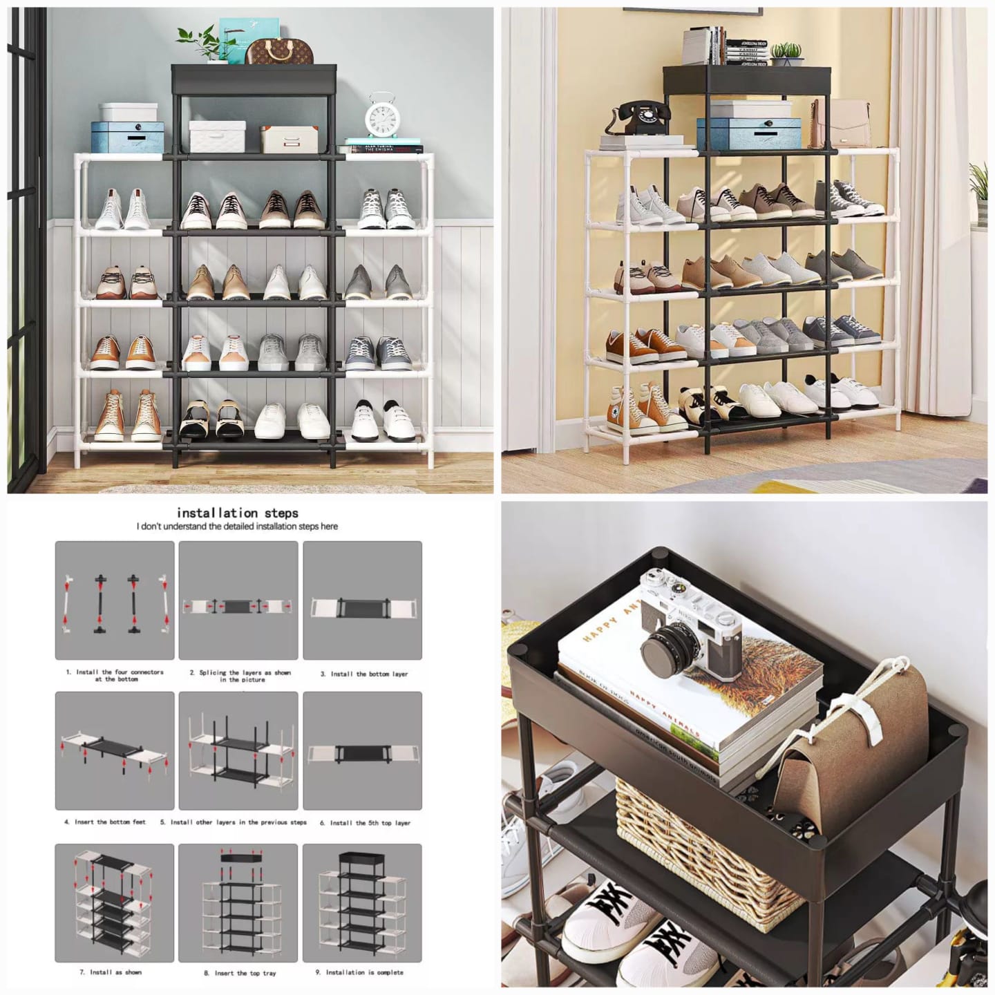 Shoes Rack Shelf Premium Quality Shoes Organizer 1743