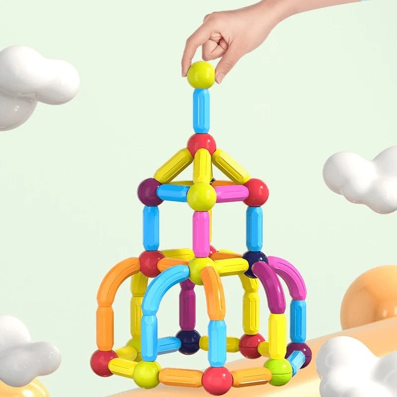 Magnetic Sticks Building Blocks For Kids Early Learning & Development