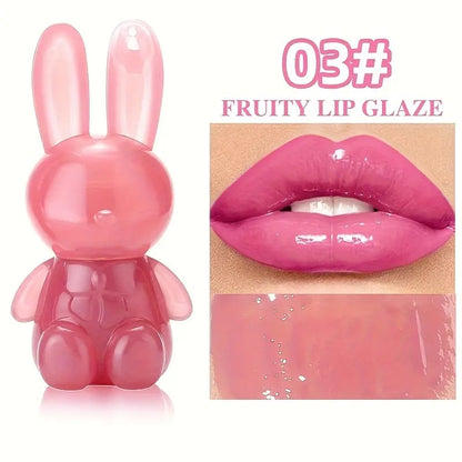 Miss Lara 6 Colors Rabbit Glossy Lip Gloss & Moisturizer
