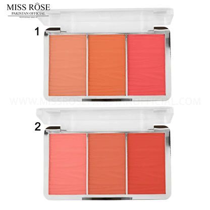 Miss Rose 3 Color Blush Palette