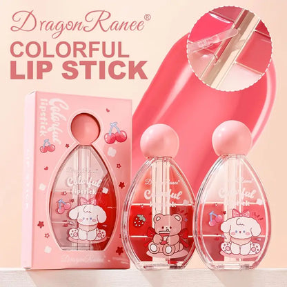 Dragon Ranee 6in1 Colorful Lipstick Moisturizing Glossy Lip