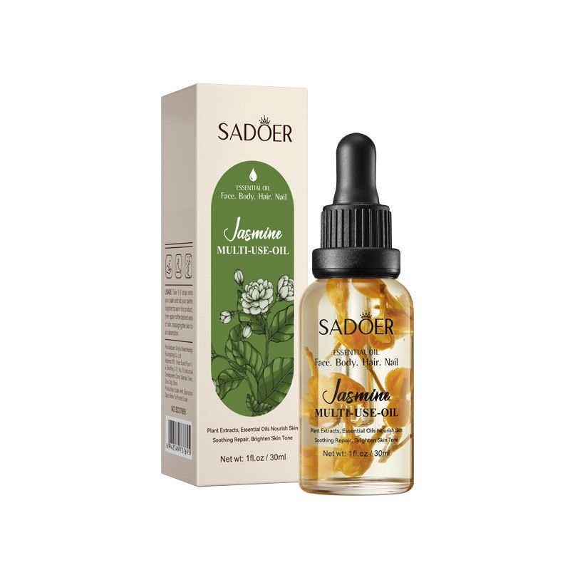 Sadoer Face, Body, Hair, Nail Multi Use Jasmine Oil 55ml