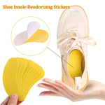 Pack Of 10Pcs Shoe Deo Sticker Foot Sweat Absorption Insoles