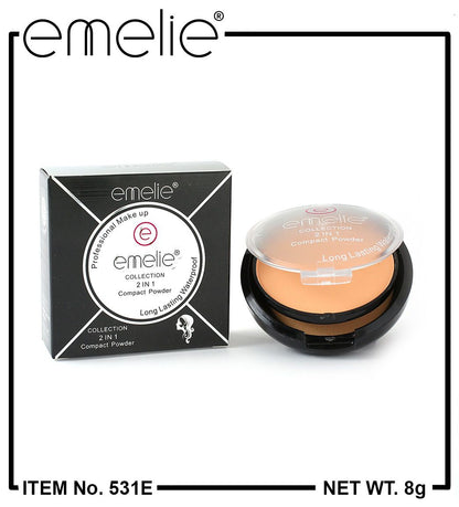 Emelie 2in1 Compact Powder