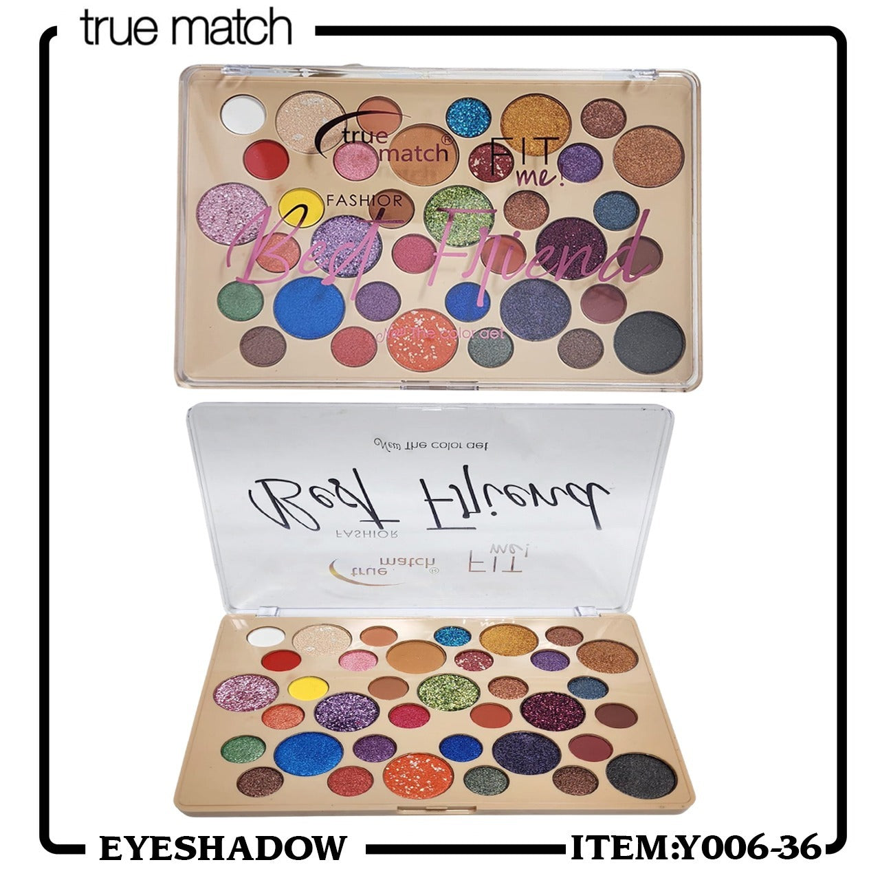 True Match Fit Me 36 Color Eyeshadow Kit