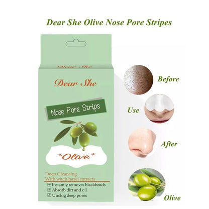 Dear She Nose Pore Strips Olive Pack Of 10