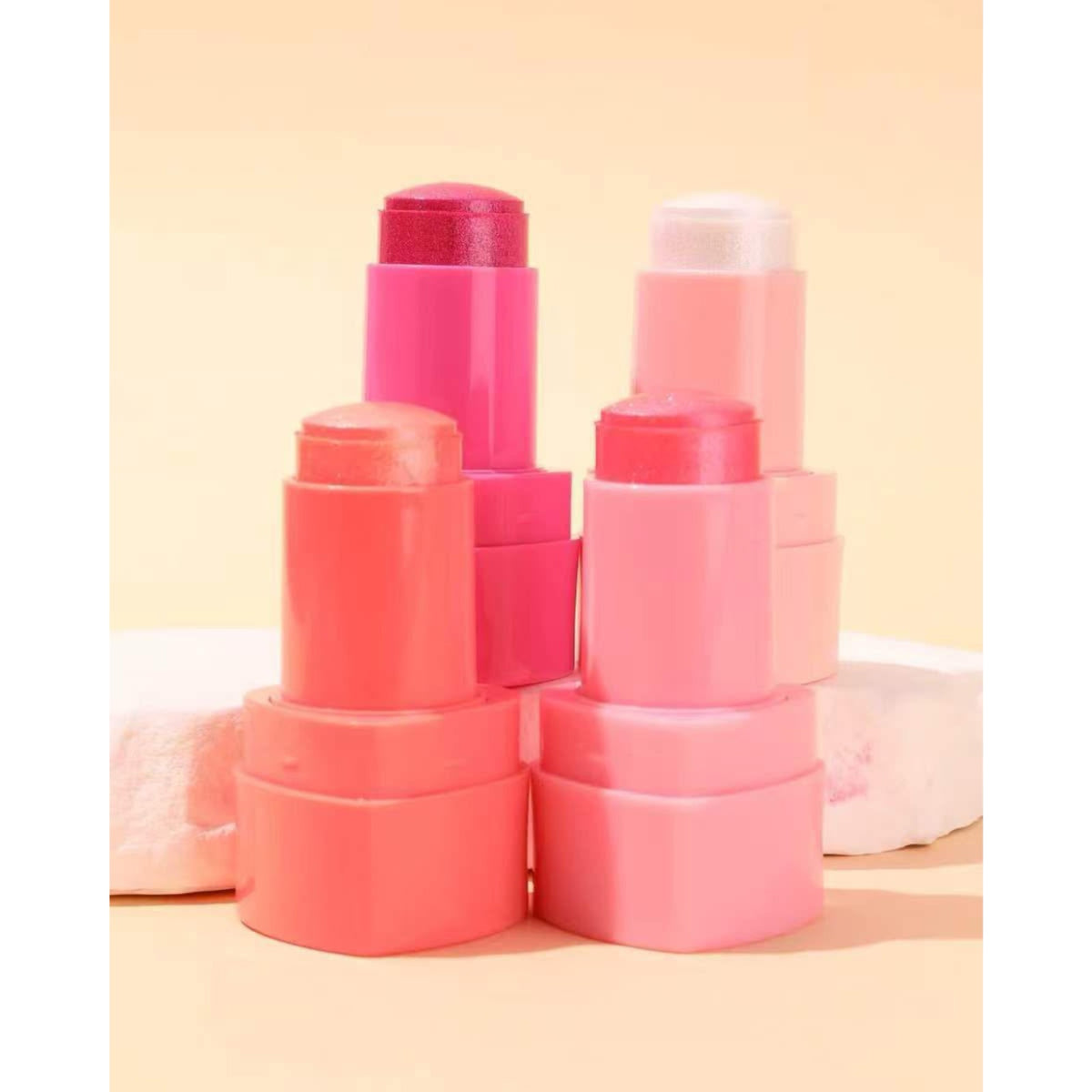 Hudamoji Jelly Highlighter Sticks – Pack of 4