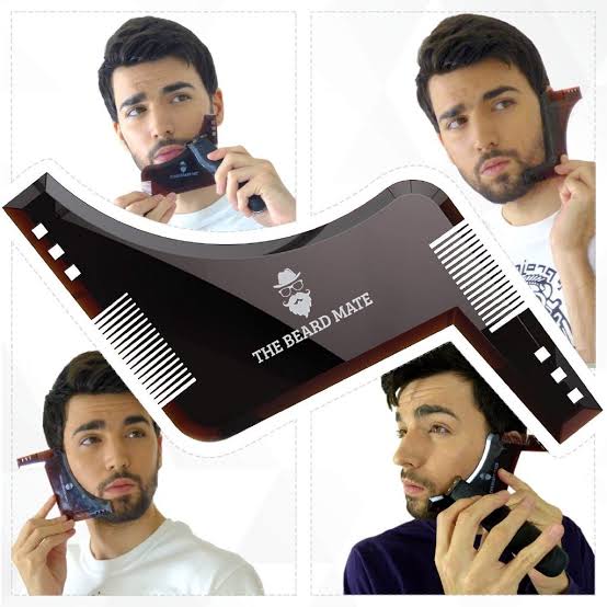 Beard Shaper Tool Plus Comb For Line Up & Edging Mens