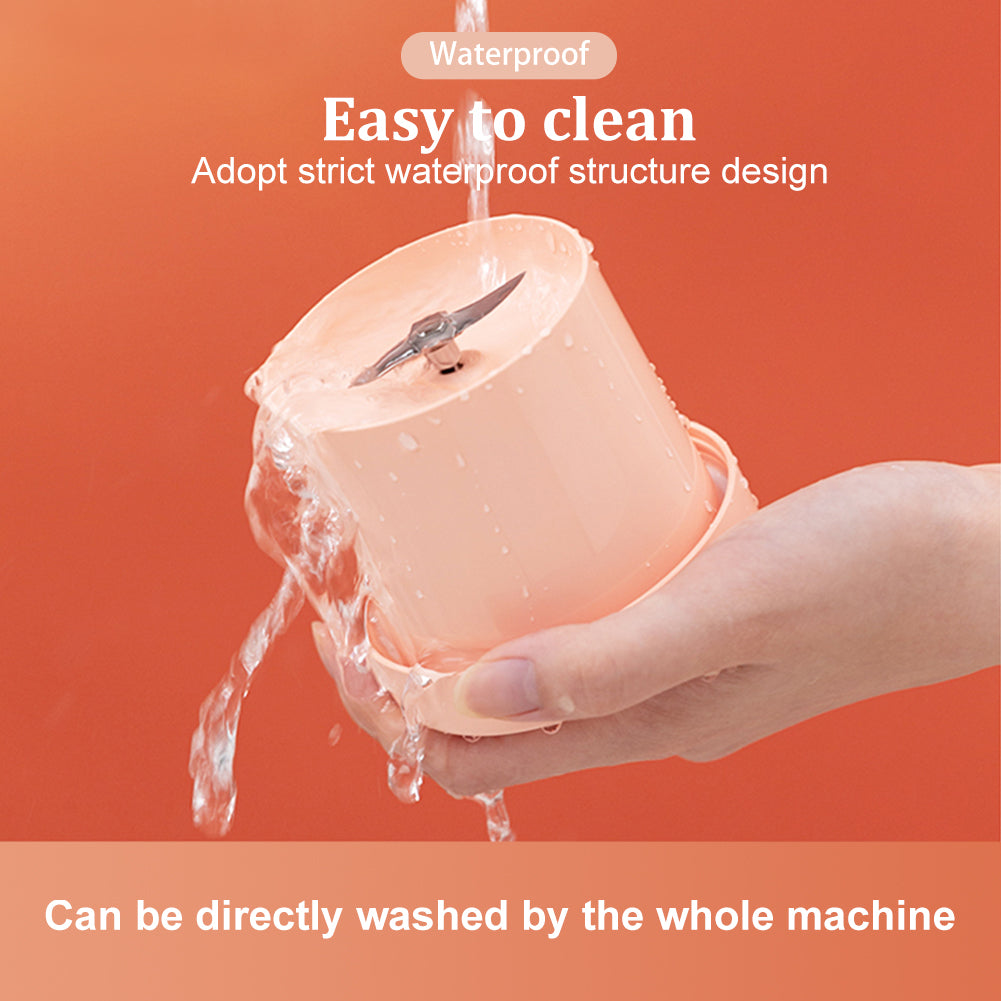 Portable Blender Juicer Bottle Mixer Electric Wireless Charge Mini Fruit Mixers Juicer Cup Blender Milkshake Juice Maker Machine