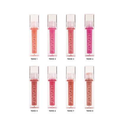 Hudamoji Faux Filter Lipgloss 8 Colors Set