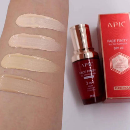 APK Face Finite 3in1 Primer Concealer Foundation