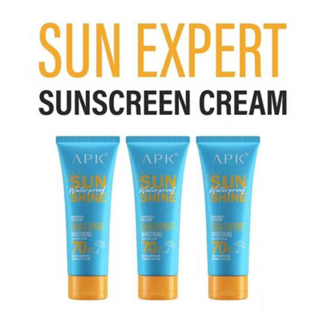 APK Whitening Sunscreen Cream SPF 70+++