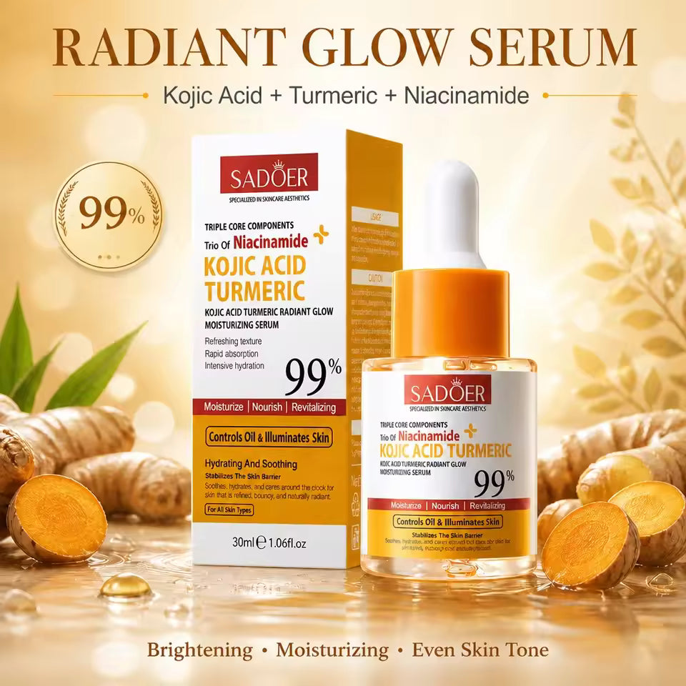 Sadoer Niacinamide & Turmeric Glow Serum