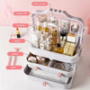 Acrylic Makeup Cosmetic Beauty Storage Organizer With 3 Drawers