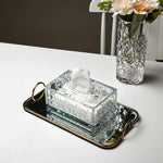 European Acrylic Tissue Box Tissue Organizer