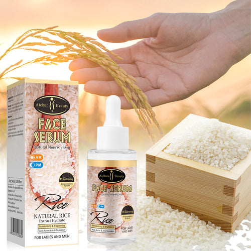 Aichun Beauty Moisturizing Brightening and Anti Acne Rice Face Serum