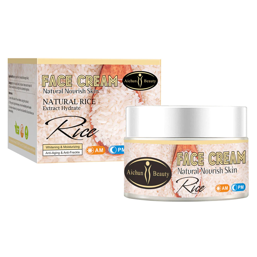 Aichun Beauty Natural Whitening and Anti Freckle Rice Face Cream