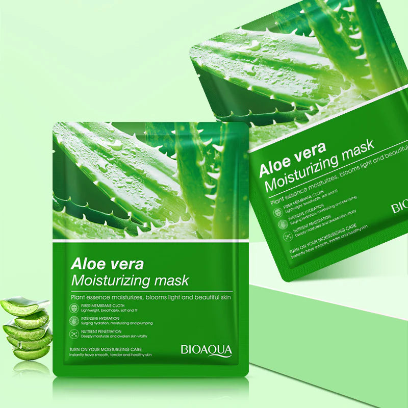 BIOAQUA Aloe Vera Moisturizing Face Sheet Mask