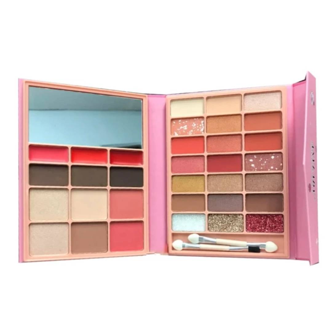 Any Lady Cute Fairy All in One Makeup Highlighter Blusher Lipstick Eyebrow Powder Eyeshadow Palette