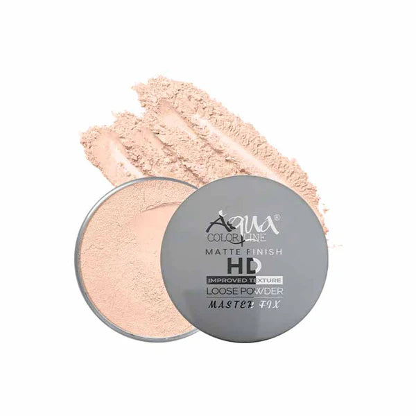 Aqua Color Line Matte Finish HD Improved Texture Loose Powder