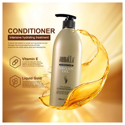 Armalla Natural Moroccan Argan Oil Hair Conditioner 500ml