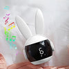 Cute Bunny Alarm Clock Rabbit Alarm Clock Alarm Clock With Ringtones Rechargeable Snoozing Night Light Clock