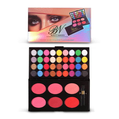 BN Beauty Nakeed 36 Eyeshades 6 Blush On Palette