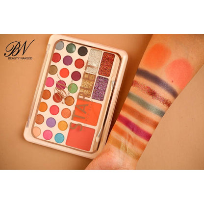 BN Beauty Nakeed Starlet Fashion Beauty Ultra Shimmer Makeup Eyeshadow Palette