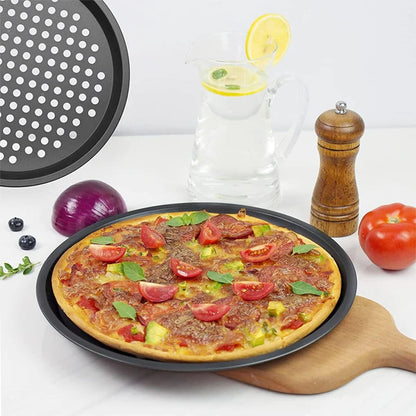 Non Stick Deep Dish Crust Pizza Pan Set