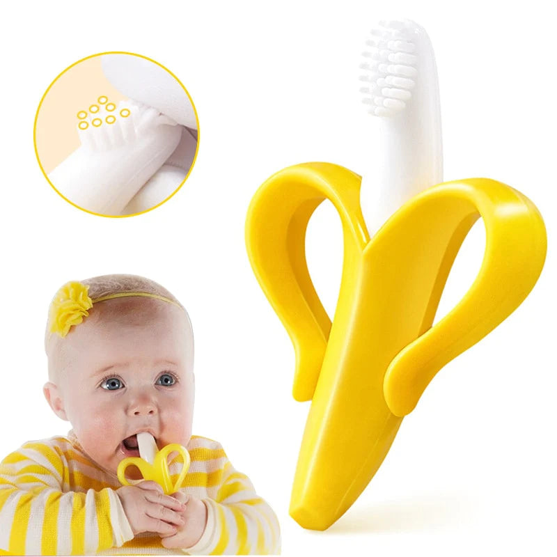 Baby store banana brush