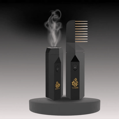 2 in 1 Hair Comb Incense Burner &amp; Home Diffuser Rechargeable