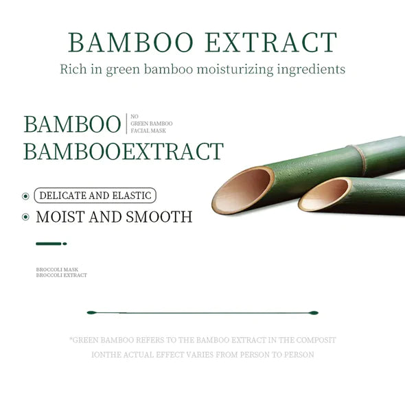 SADOER Bamboo Moisturizing Face Sheet Mask