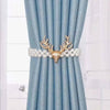 Beautiful and Modern Deer Head Curtain Holdback Clip Curtain Tie Holder Pair