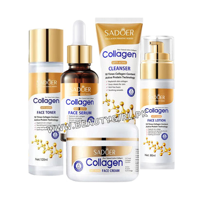 Sadoer Collagen Skin Care Set Pack of 5